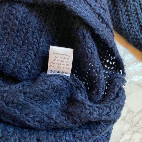 by the way. Autumn Turtle Neck Sweater Navy - Picture 6 of 7